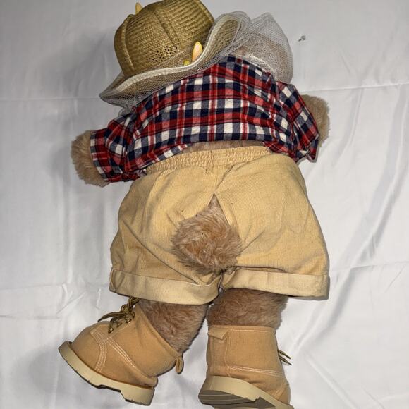 Vintage Furskins Boone Plush Bear Bee Keeper Xavier Roberts 22” 🔥🔥 - Picture 5 of 6
